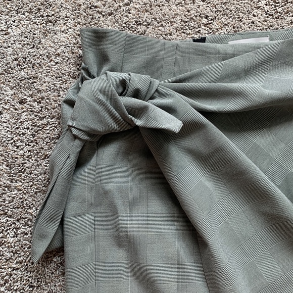 InWear Cala Wrap Academia Plaid Asymmetrical Skirt - Picture 2 of 13